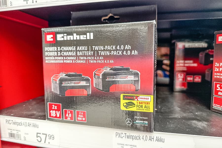 2 Akkus Einhell 4 Ah 18 V PXC 